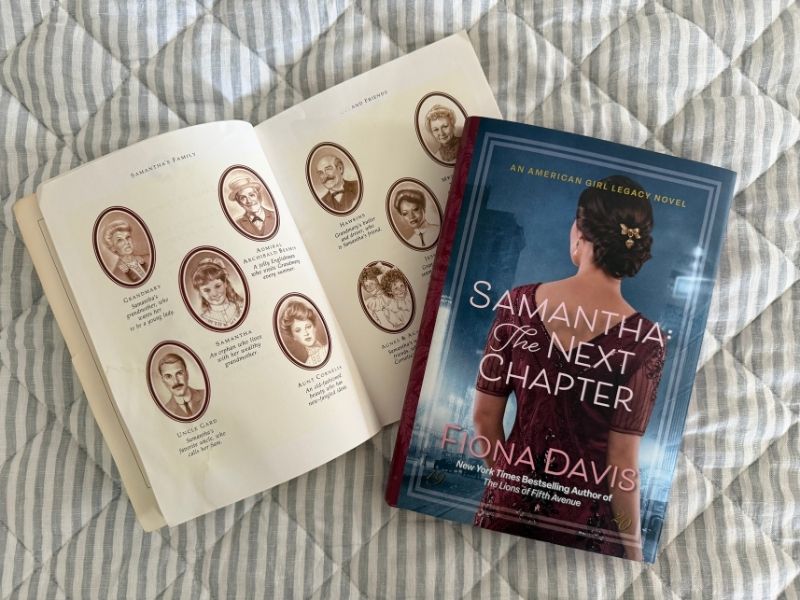 samantha the next chapter book with pamphlet